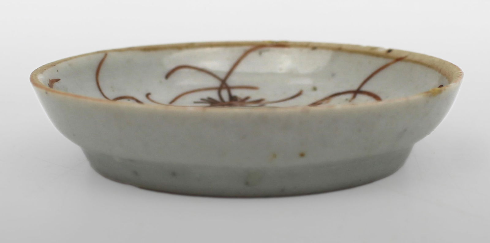 Japanese Oribe-Type Mino Ware Dish, Edo Period - 4