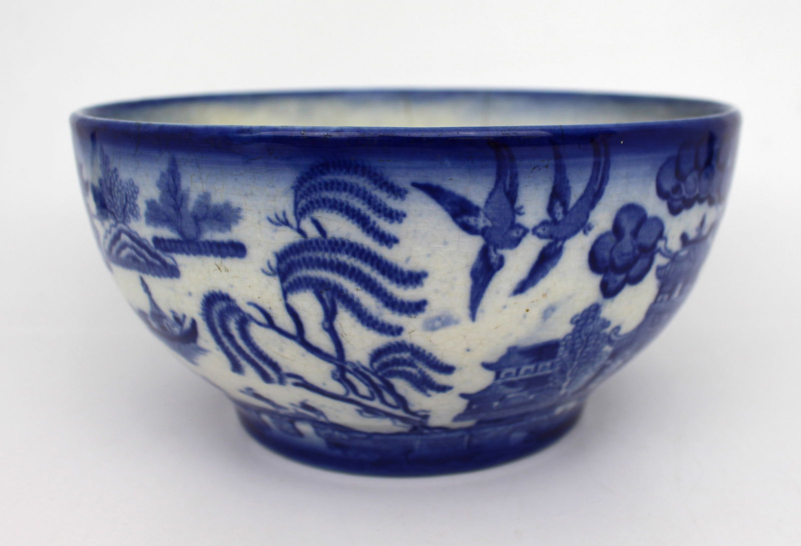 Semi China Blue & White Bowl - 2