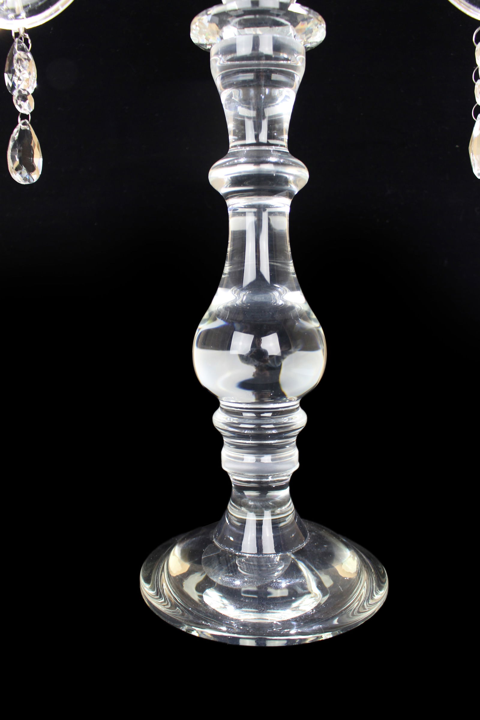 3 Branch Crystal Candelabra - 3