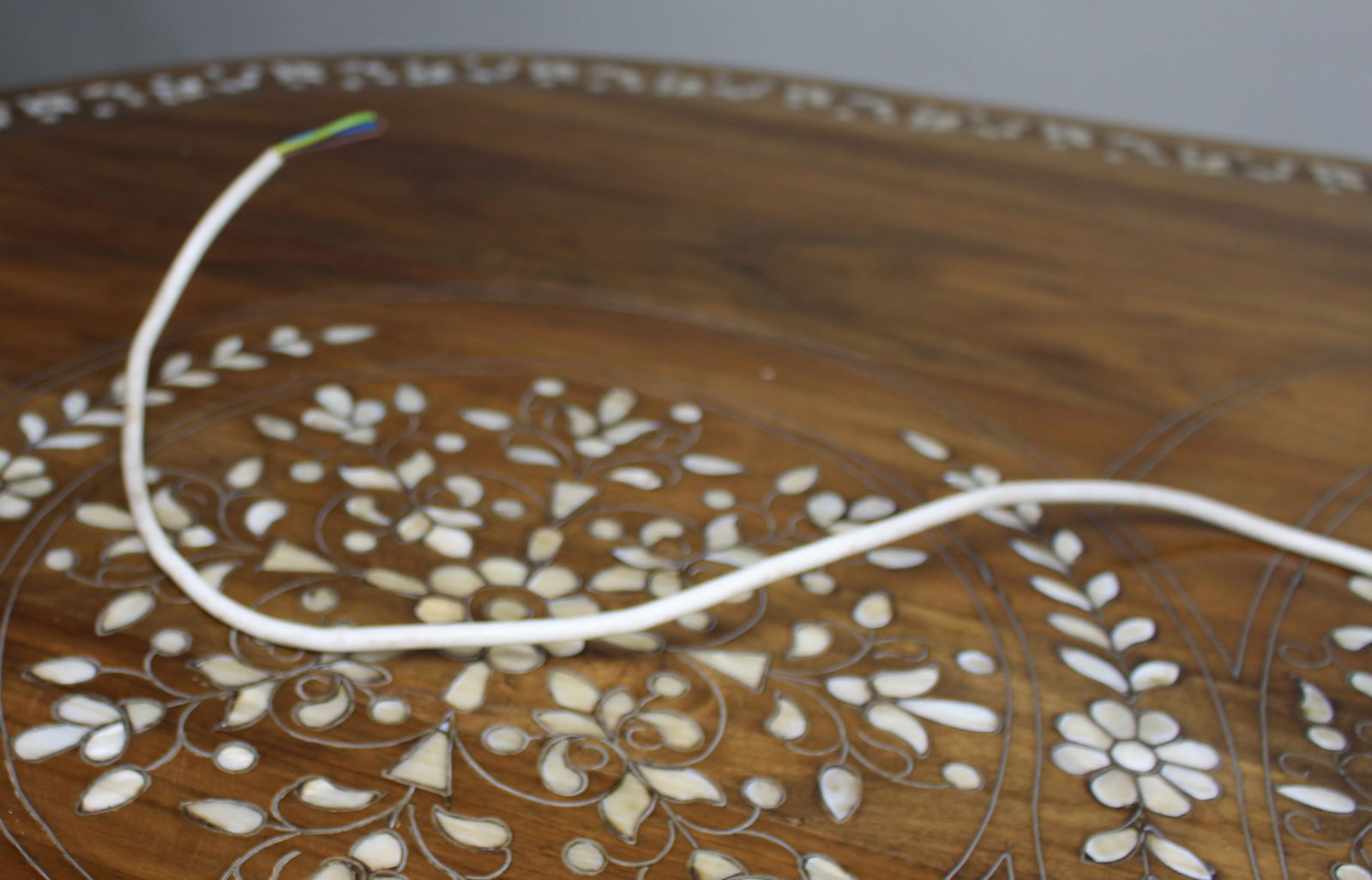 Pair of Silver Carved Table Lamps - 5