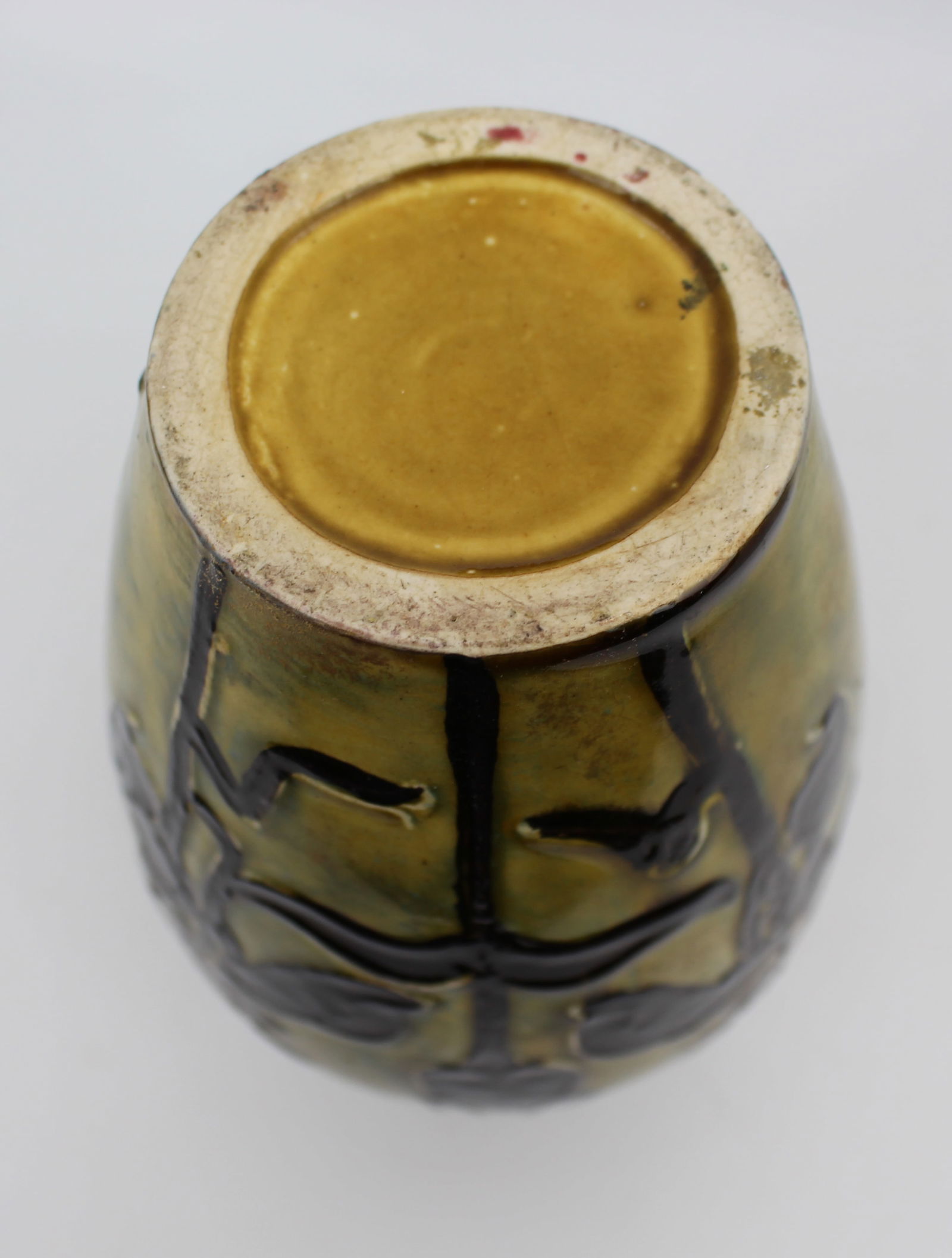 Bohemian Art Nouveau Portrait Vase, in the Manner of Amphora, c.1900 - 8