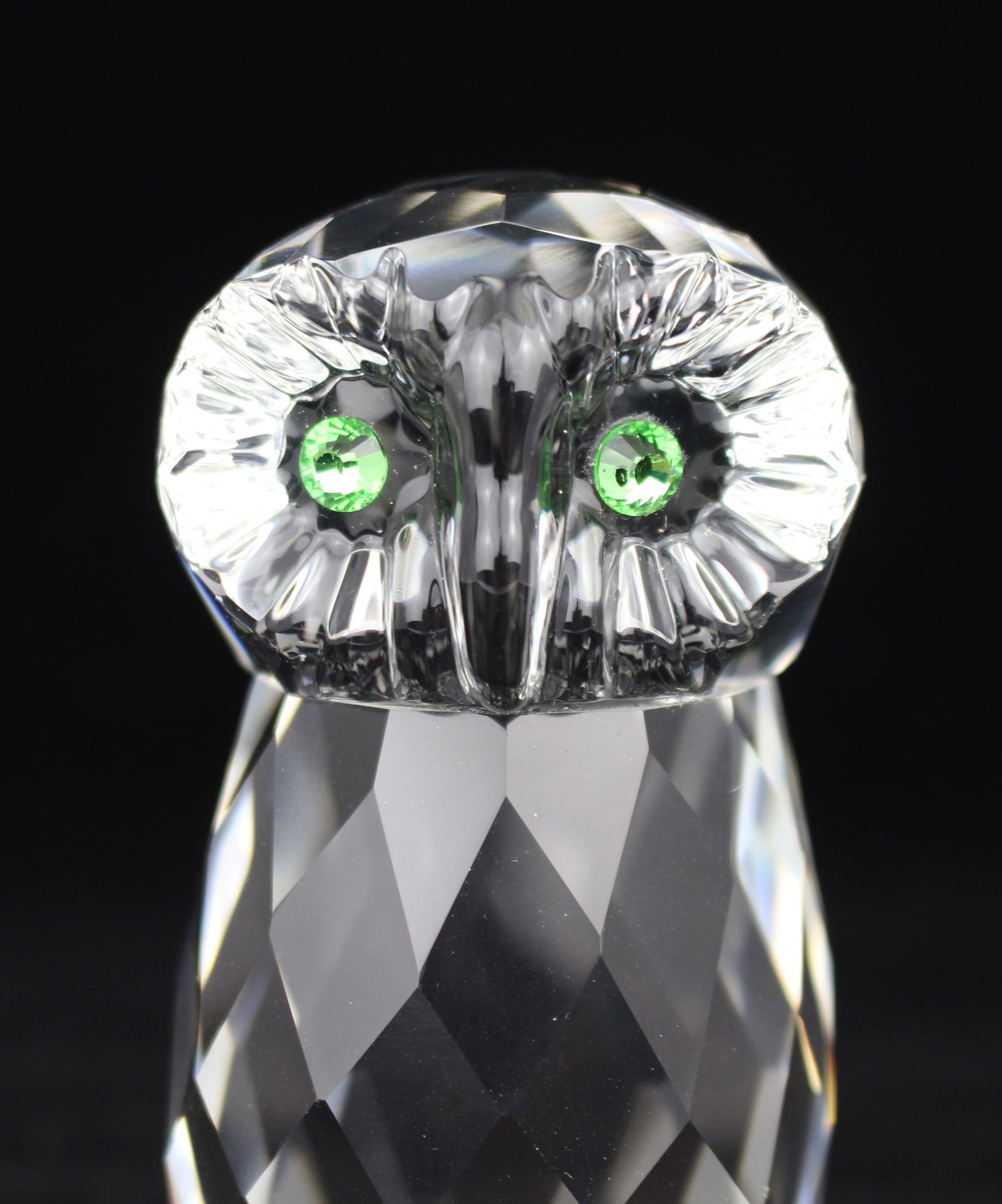 Oleg Cassini Crystal Owl Paperweight - 5