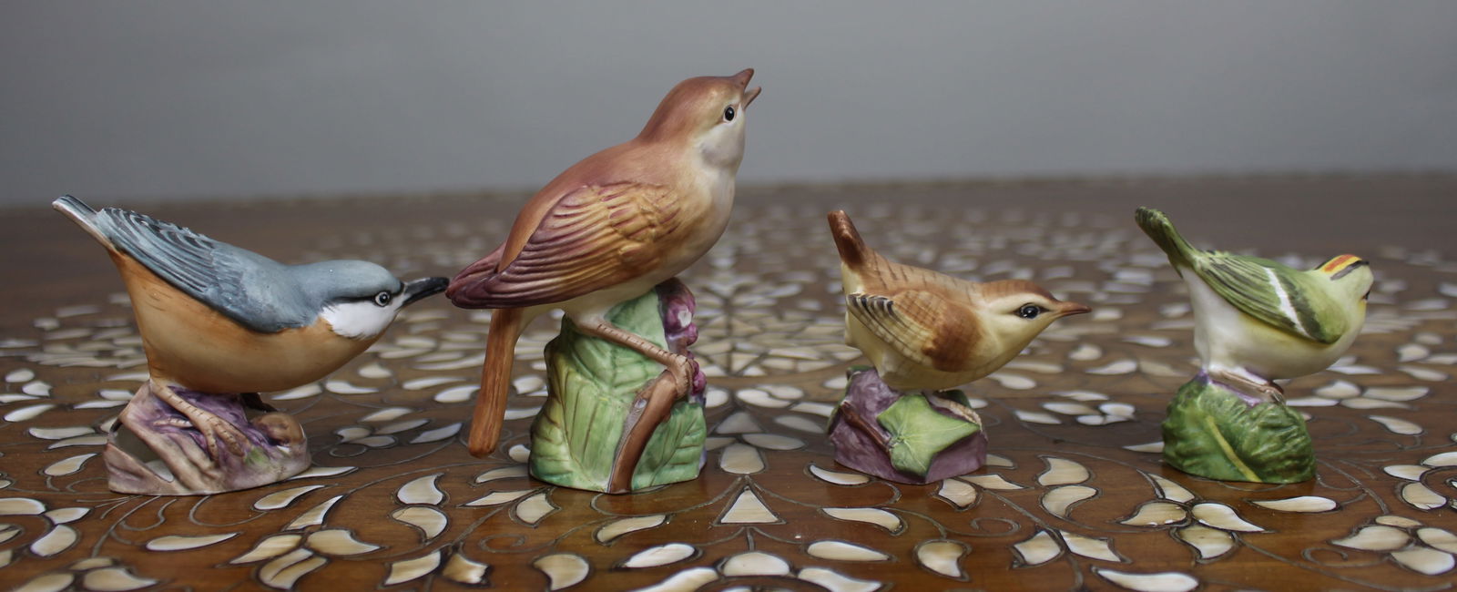 Collection of 4 Vintage Porceain Birds - 2