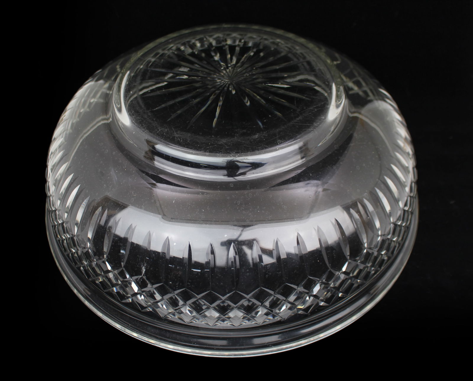 Large Victorian Cut Crystal Jug & Bowl Set - 11