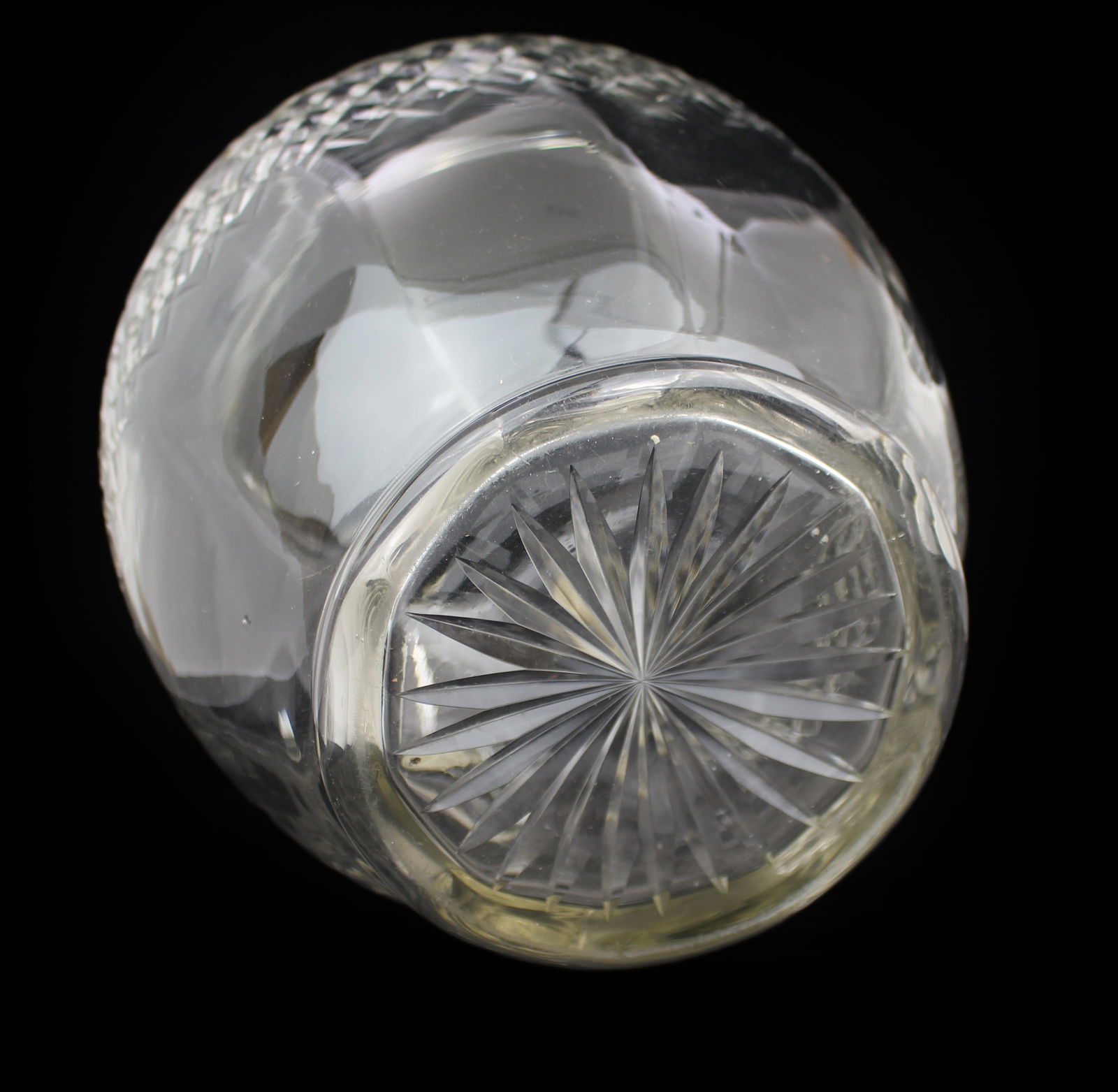 Large Victorian Cut Crystal Jug & Bowl Set - 13