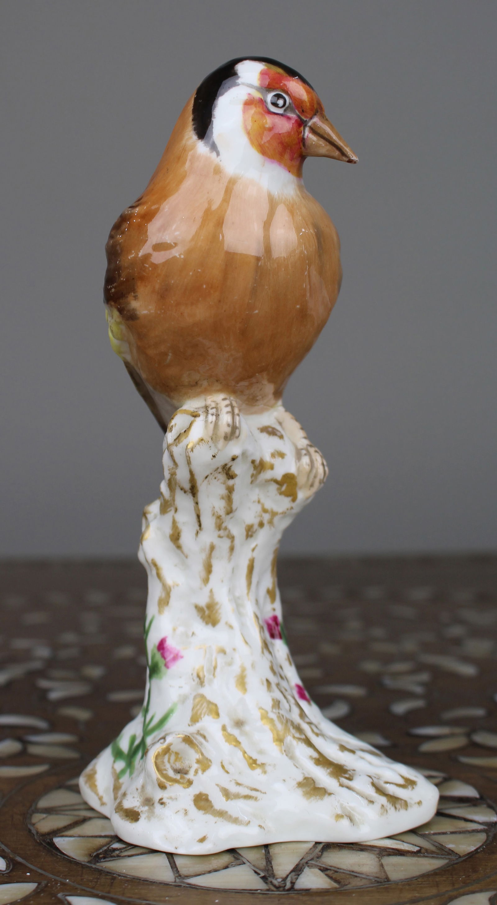 Royal Worcester Porcelain Goldfinch Figure, Model 2667 - 2