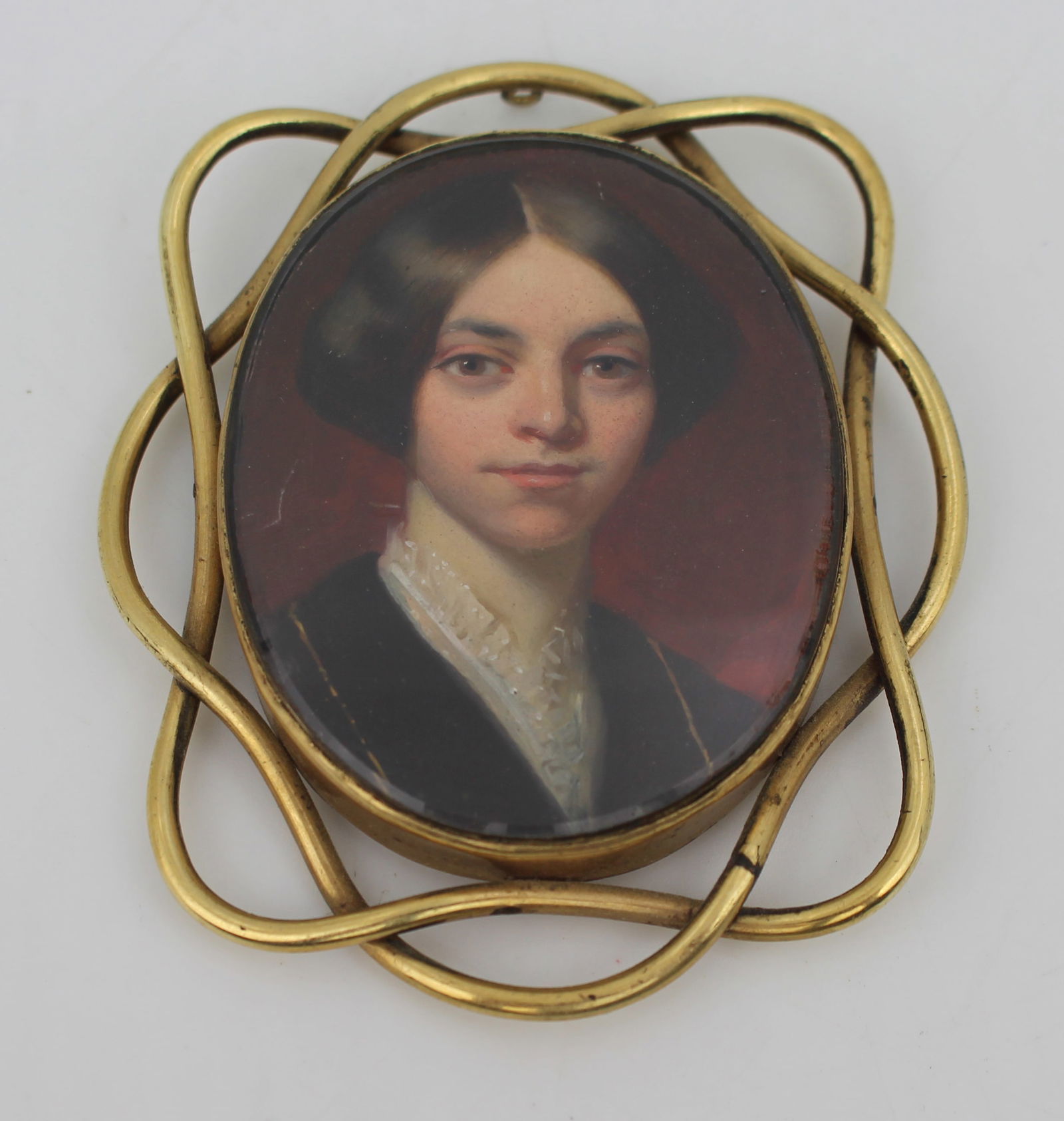 Antique Miniature in Pinchbeck Surround - 2