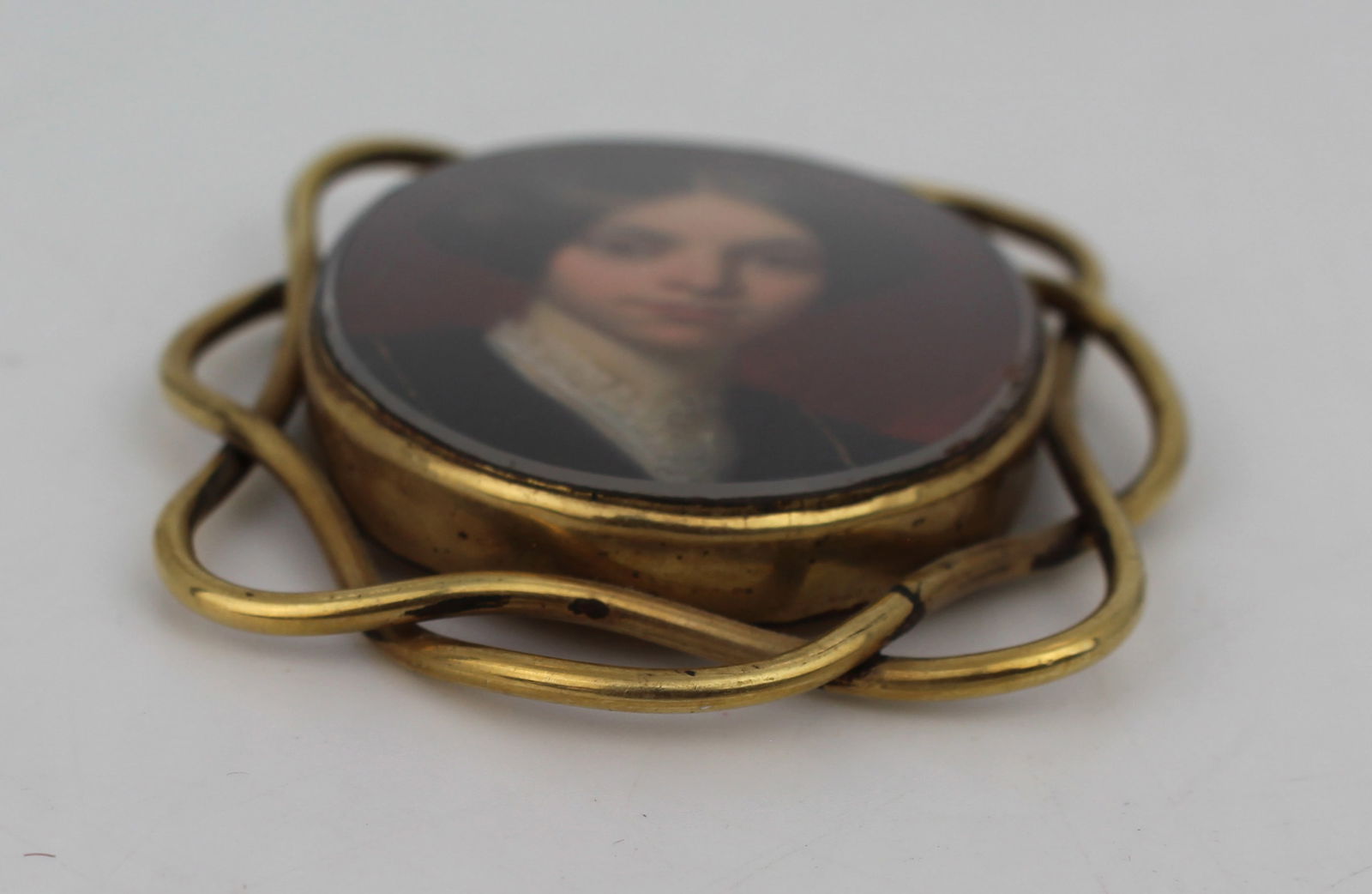 Antique Miniature in Pinchbeck Surround - 3
