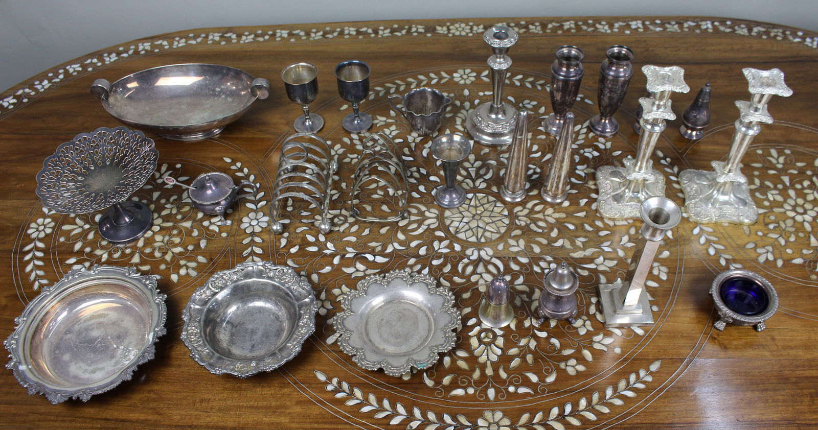 Large Collection of Antique & Vintage Silver Plate (1 of 7)