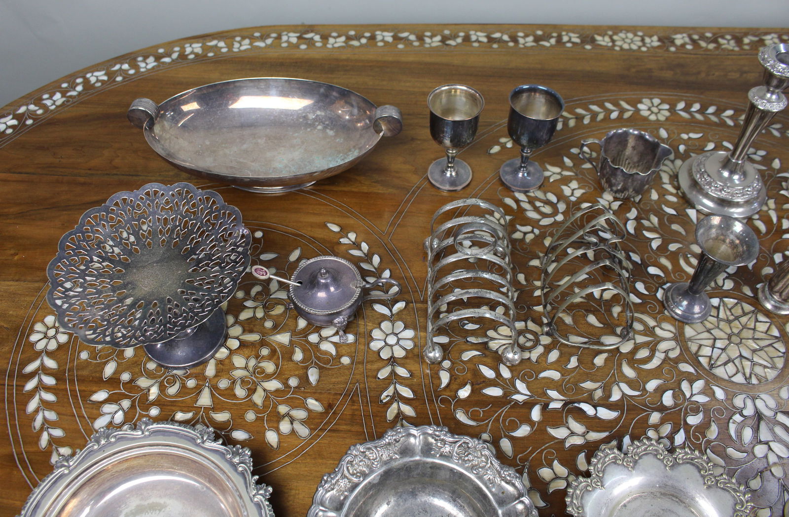Large Collection of Antique & Vintage Silver Plate - 2