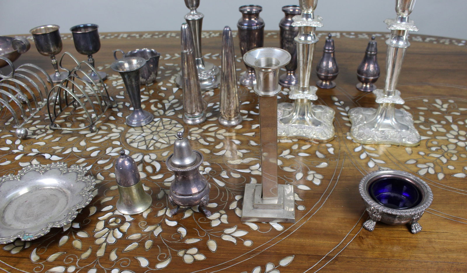 Large Collection of Antique & Vintage Silver Plate - 6