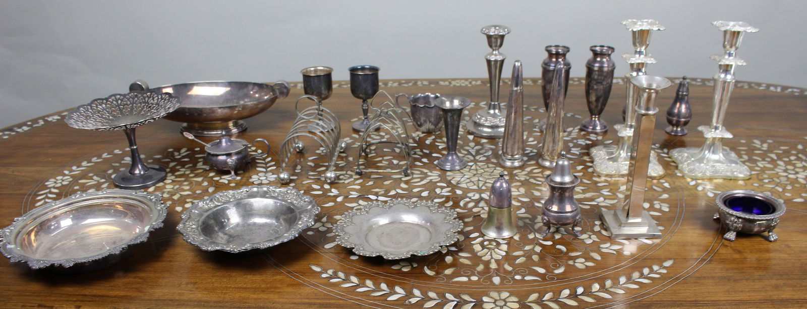 Large Collection of Antique & Vintage Silver Plate - 7