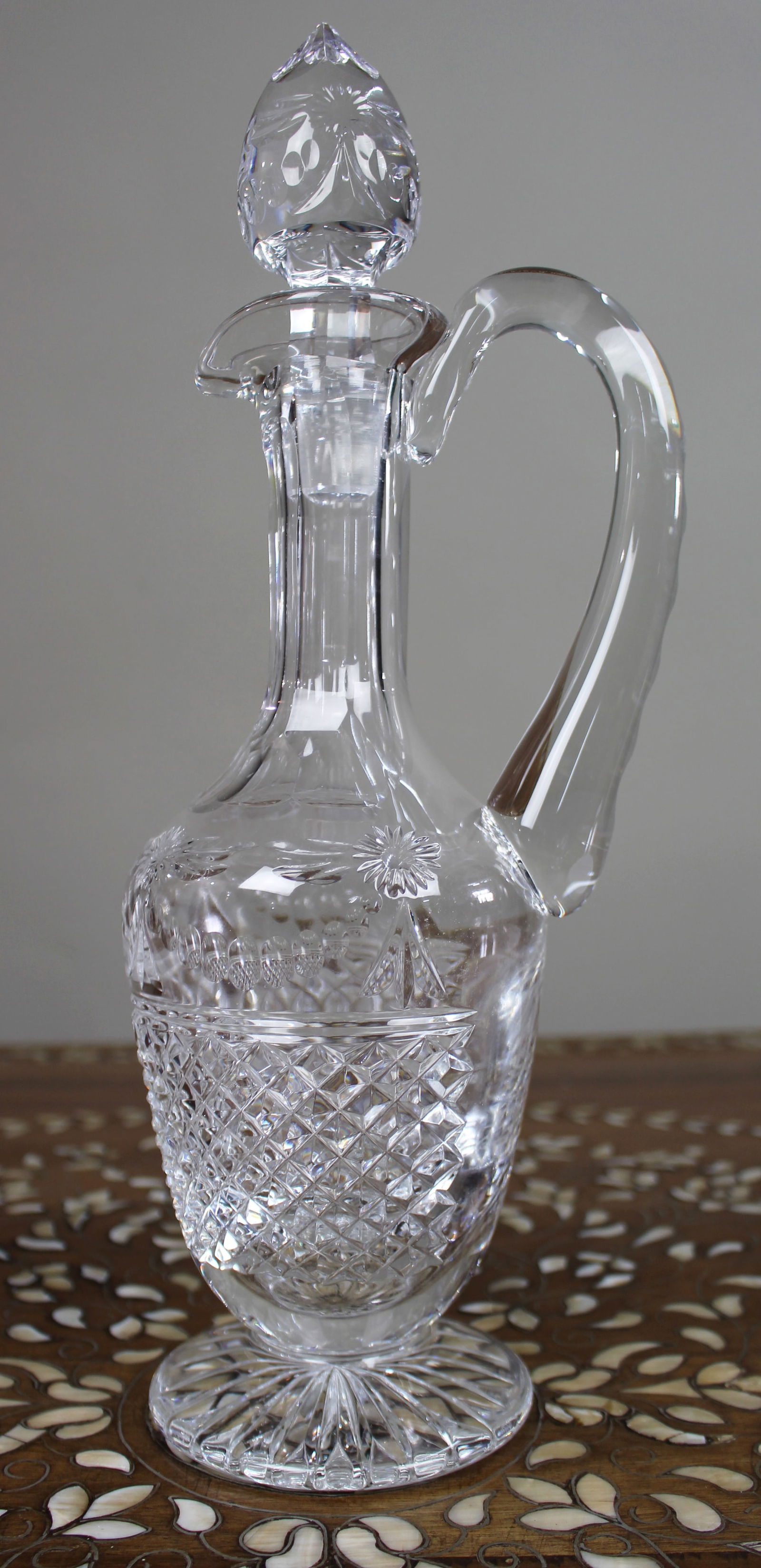 Fine Stuart Crystal Beaconsfield Cut Glass Claret Jug (1 of 11)