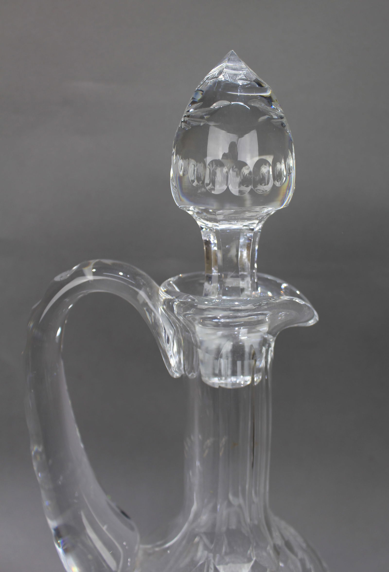 Fine Stuart Crystal Beaconsfield Cut Glass Claret Jug - 7