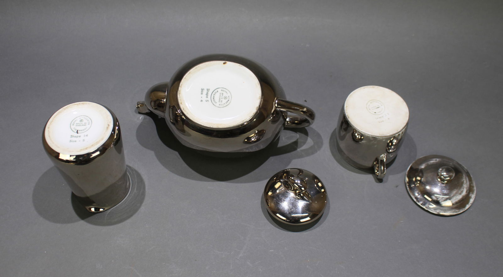 Royal Worcester Platinum Lustre - 2