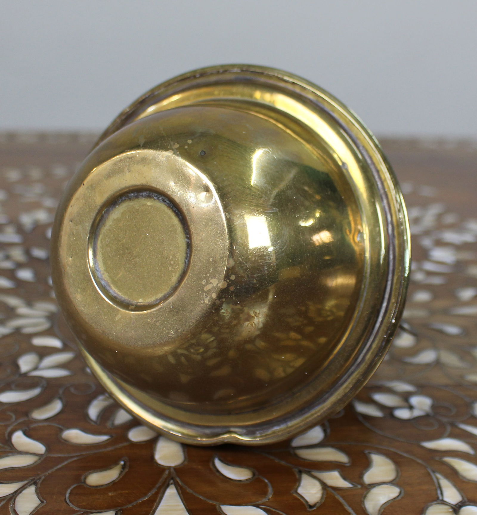 Antique Hinks & Son’s Brass Oil Lamp Font c.1890 - 6