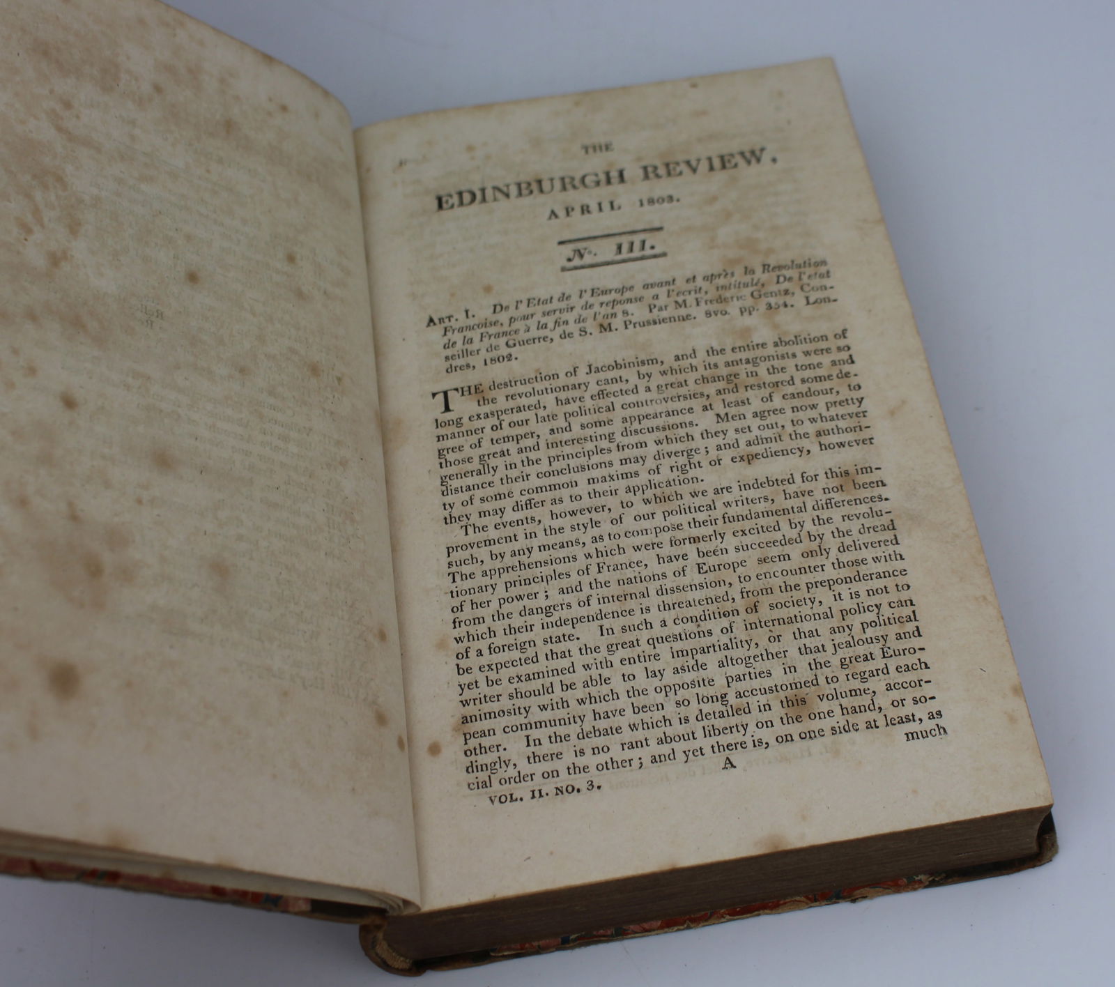 Four Volumes of The Edinburgh Review, 19th Century - 7