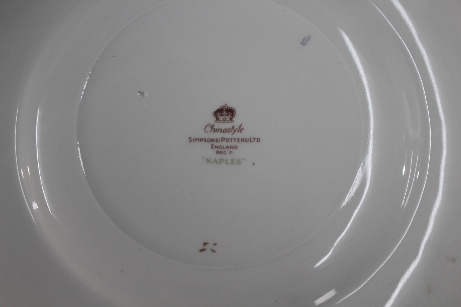 Chinastyle Simpson Potteries Naples Part Dinner Service - 7