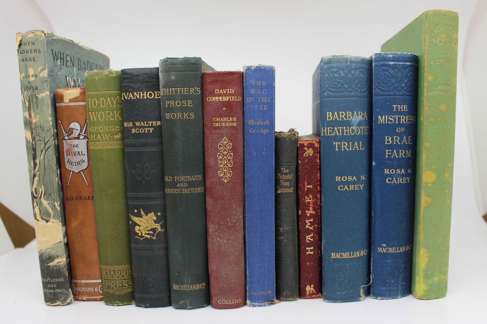 Mixed Lot of Antique and Vintage Books – Attenborough, Dickens, Scott, Carey & Others (12): Title: Mixed Lot of Antique and Vintage Books – Attenborough, Dickens, Scott, Carey & Others (12) Description: Mixed Lot of Antique and Vintage Books – Attenboroug