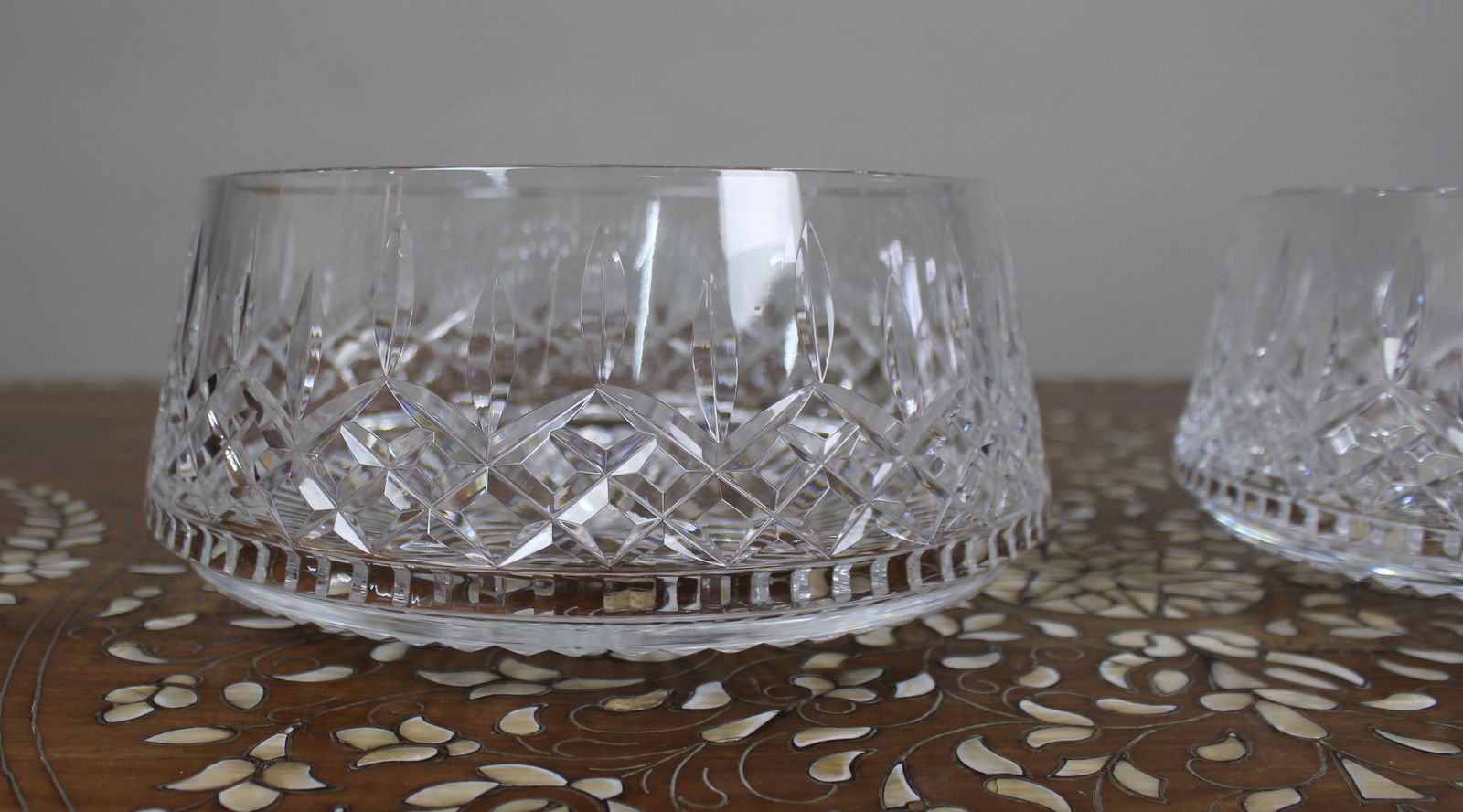 Pair of Vintage Waterford Hand-Cut Crystal Bowls - 3