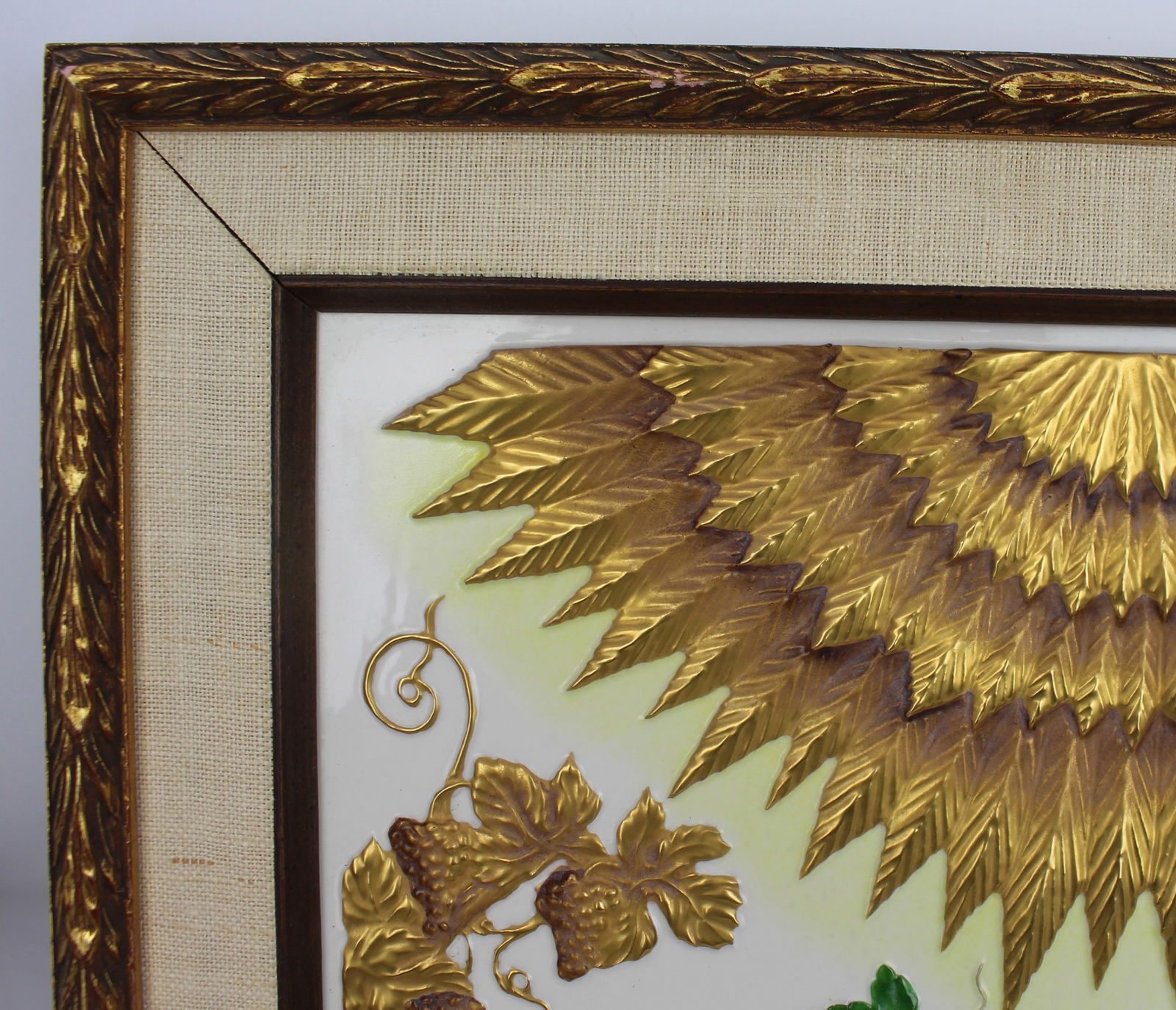 Pair of Framed Boehm Porcelain Plaques - 4