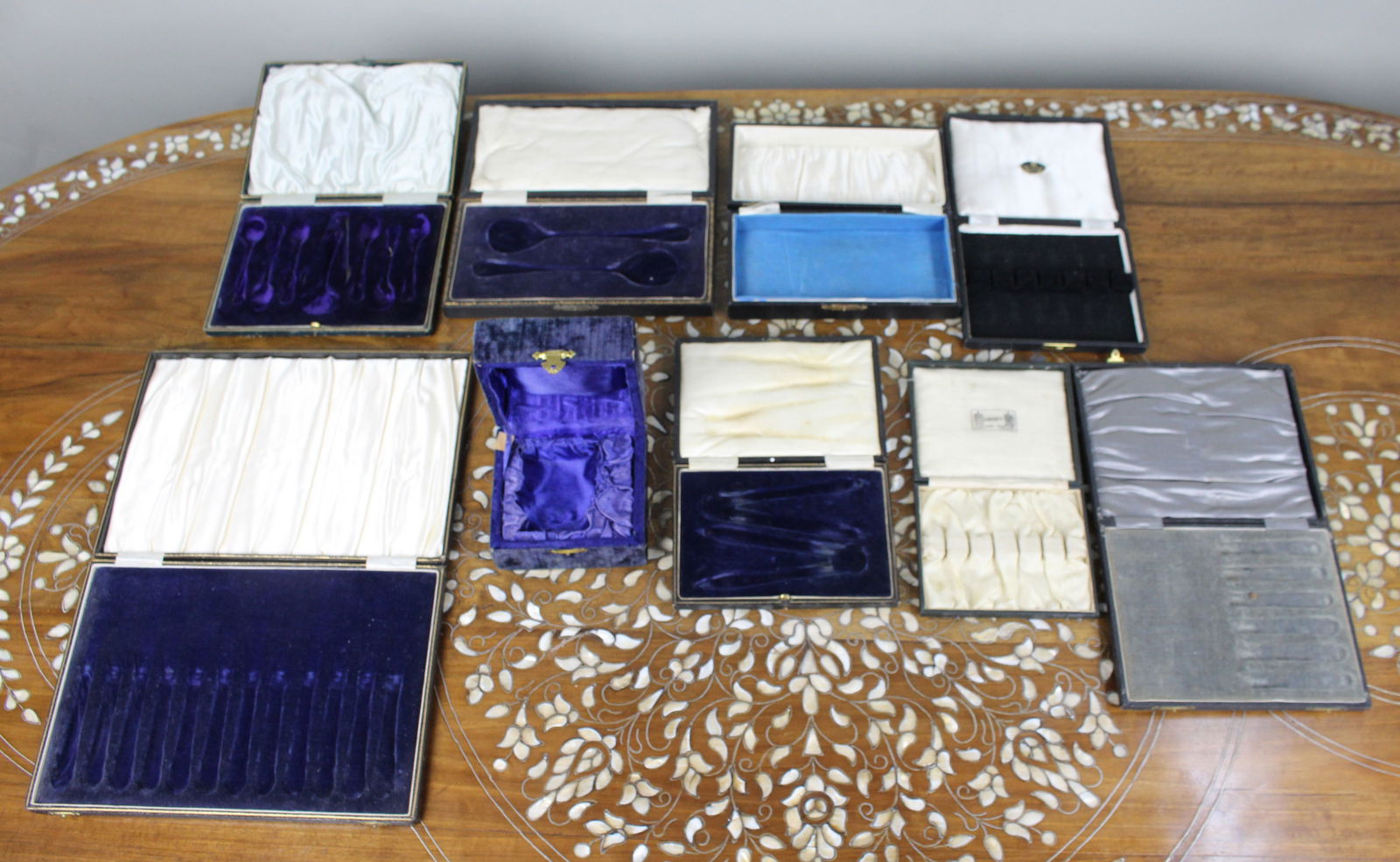 Collection of Antique Cutlery Cases - 2