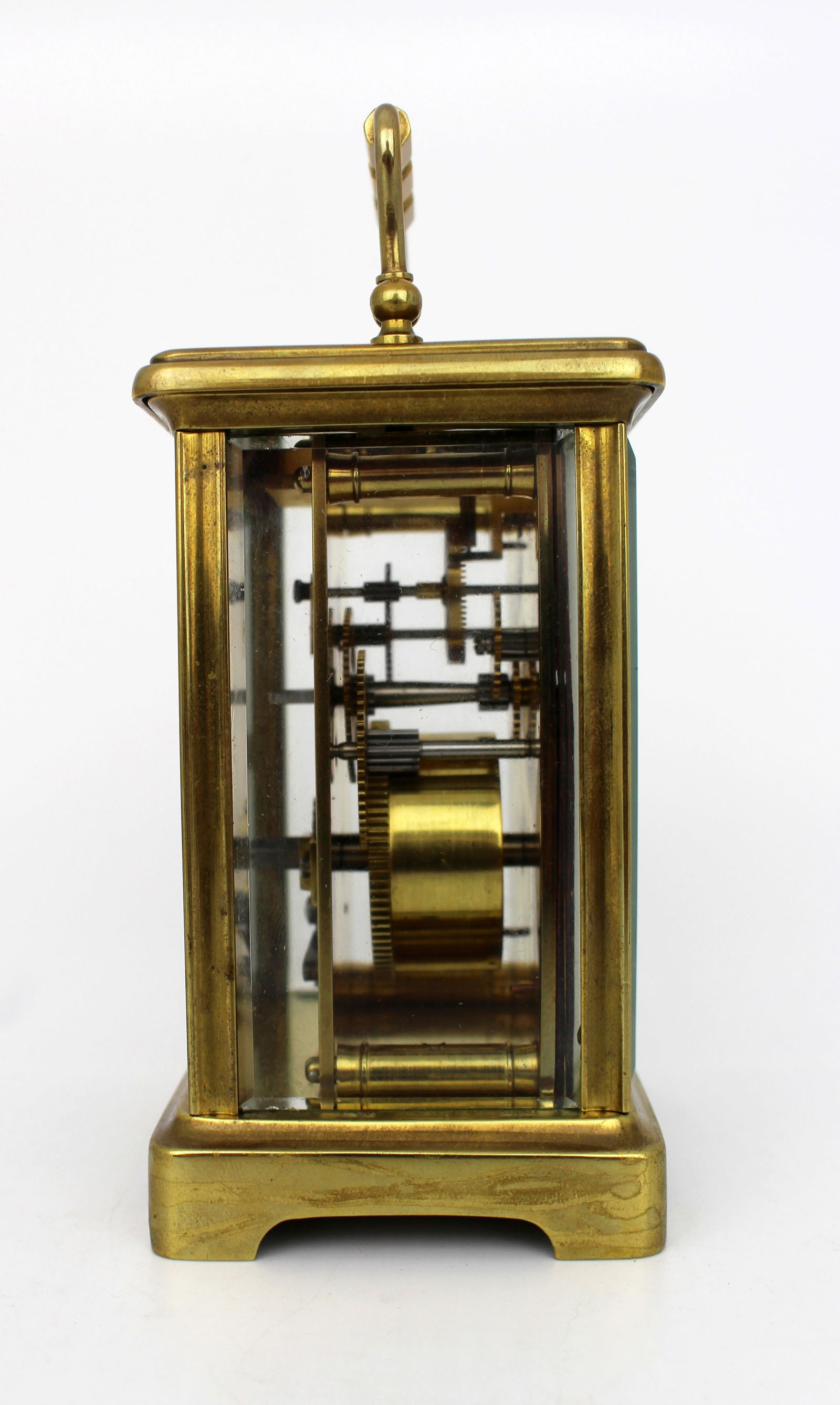 Antique Brass Carriage Clock with Travel Case, c.1910 – Swiss Movement - 3
