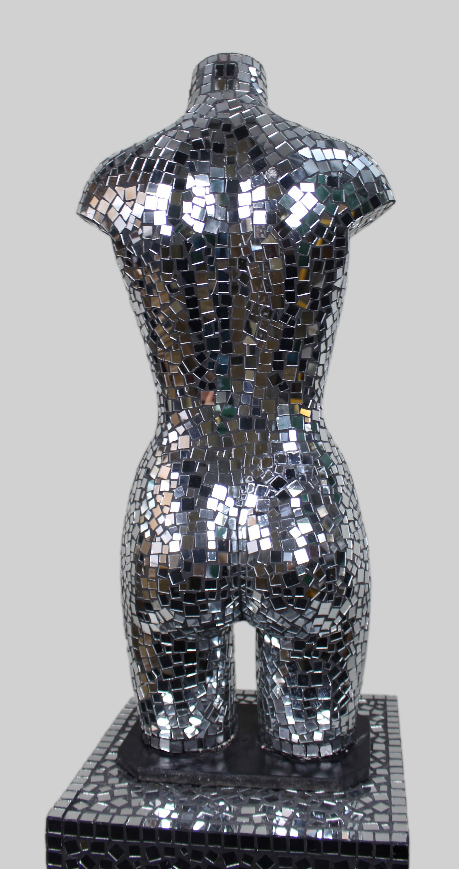 Mirrored Mannequin Torso on Pedestal - 5
