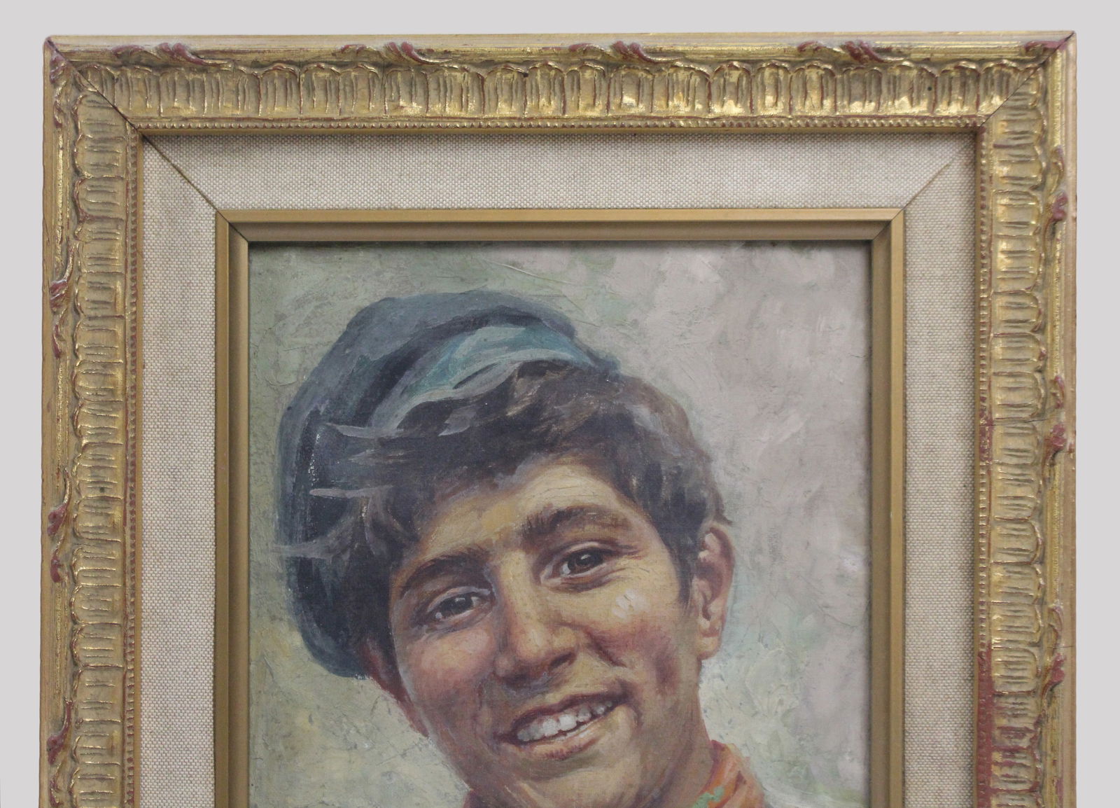Italian School Portrait of a Neapolitan Youth Oil on Canvas - 2