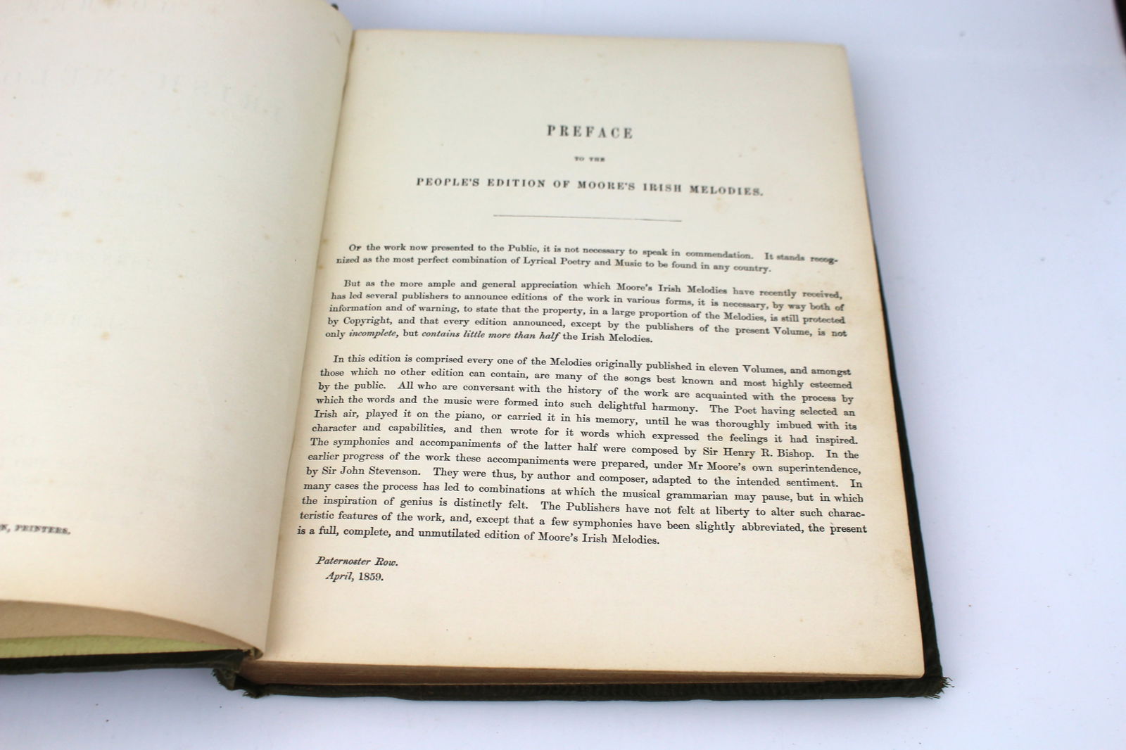 People’s Edition of Moore’s Irish Melodies with Music, 1859 - 4