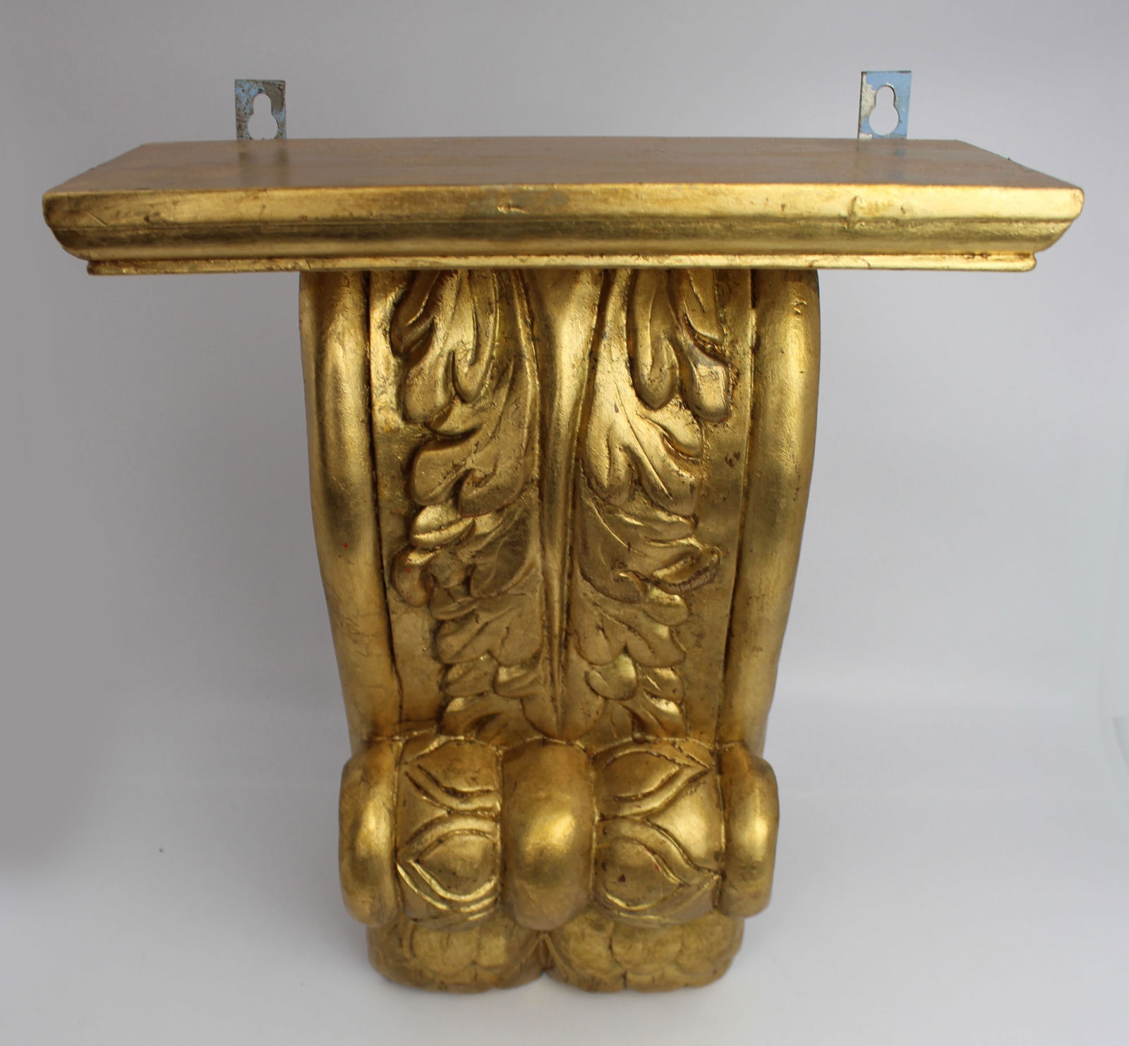 Vintage Carved Giltwood Wall Bracket Corbel - 2