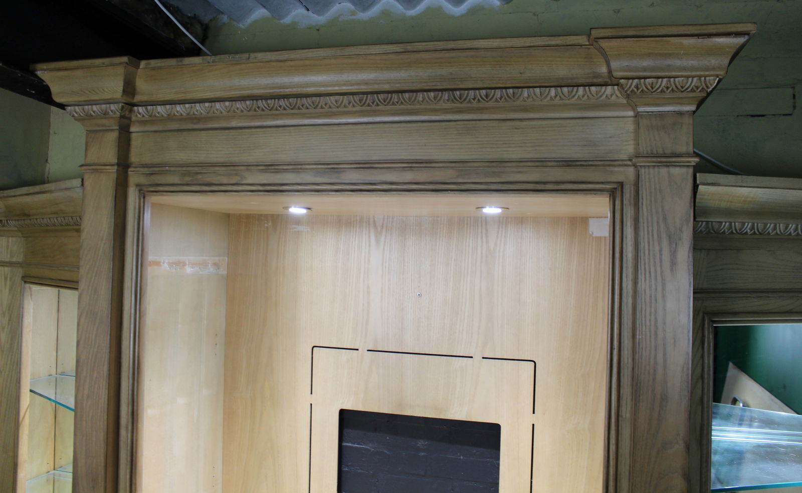 Quality Fitted Pediment Cabinet Unit by Drexel Heritage - 3