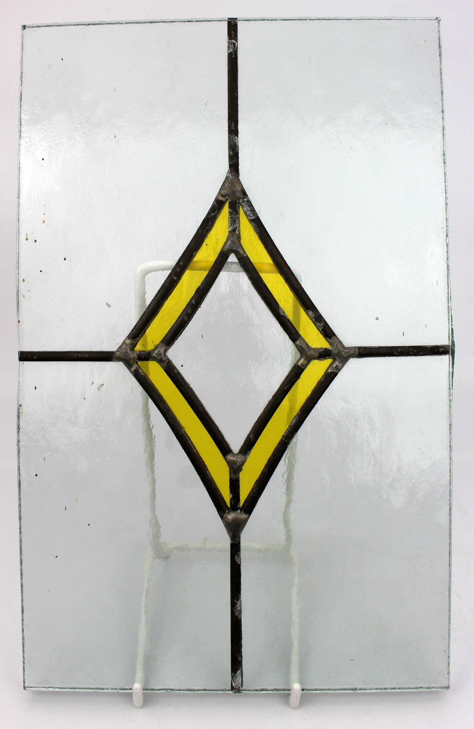 Set of 5 Vintage Stained Glass Panels - 4