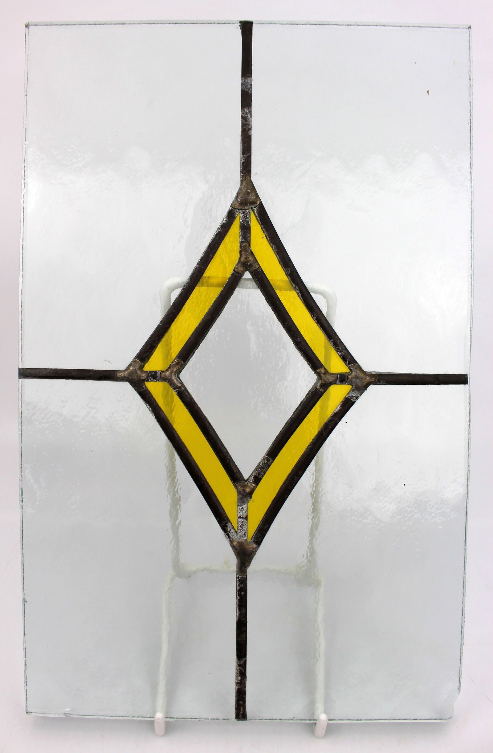 Set of 5 Vintage Stained Glass Panels - 6
