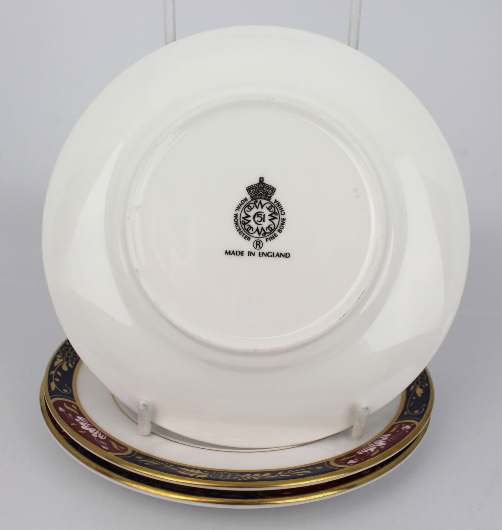 Collection of 8 Pieces of Royal Worcester Prince Regent - 10