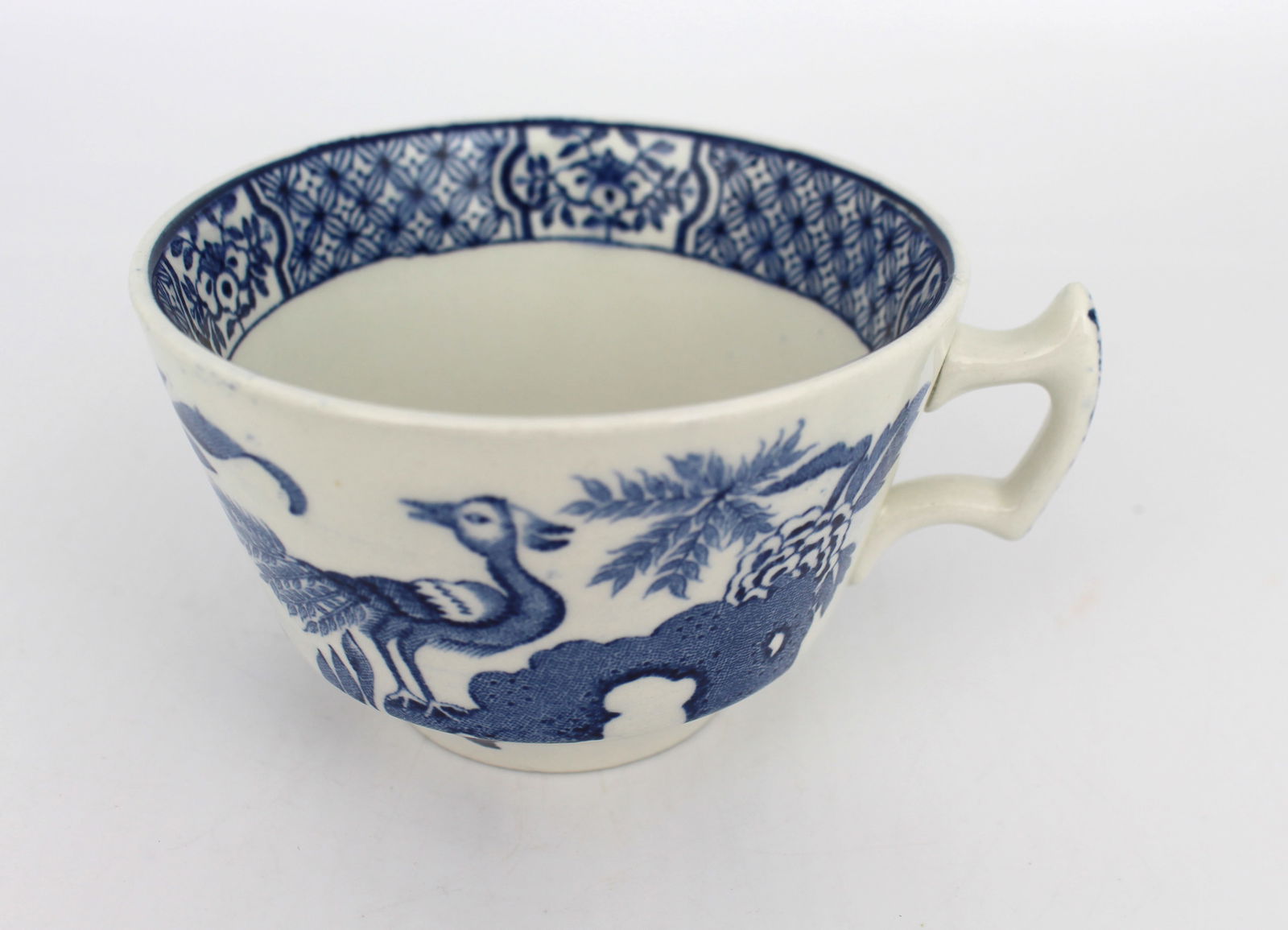 Set of 6 Woods Blue & White Tea Cups - 2