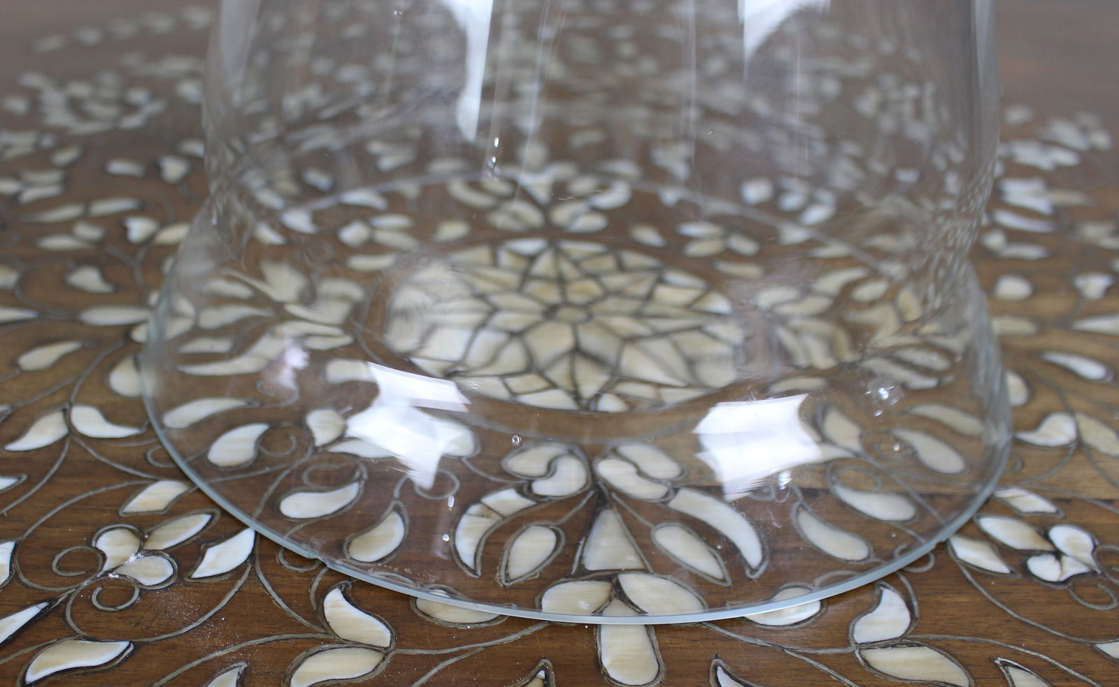 Large Hand-Blown Glass Cloche / Bell Jar, c.1900 - 2