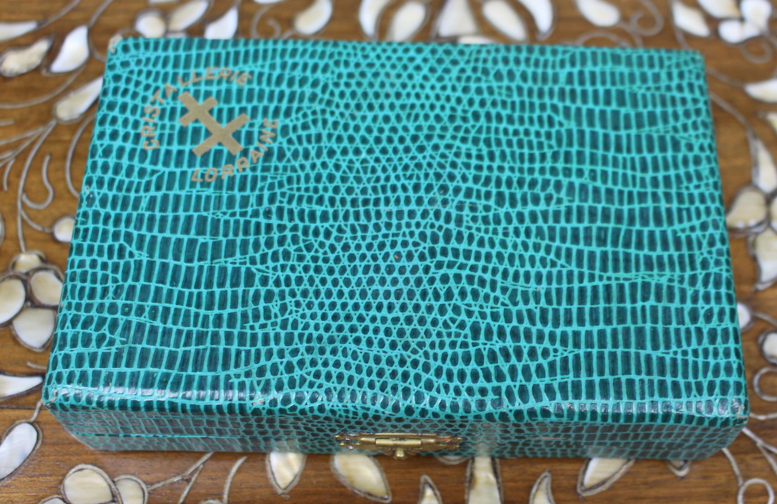 Cased Vintage French Cut Crystal Open Salts by Cristallerie Lorraine - 6