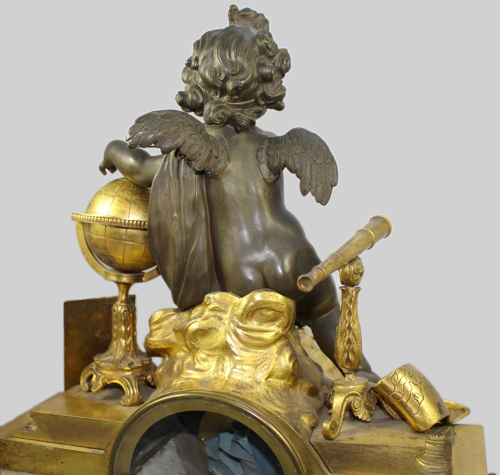 Fine 19th Century French Ormolu & Bronze Mantel Clock - 12