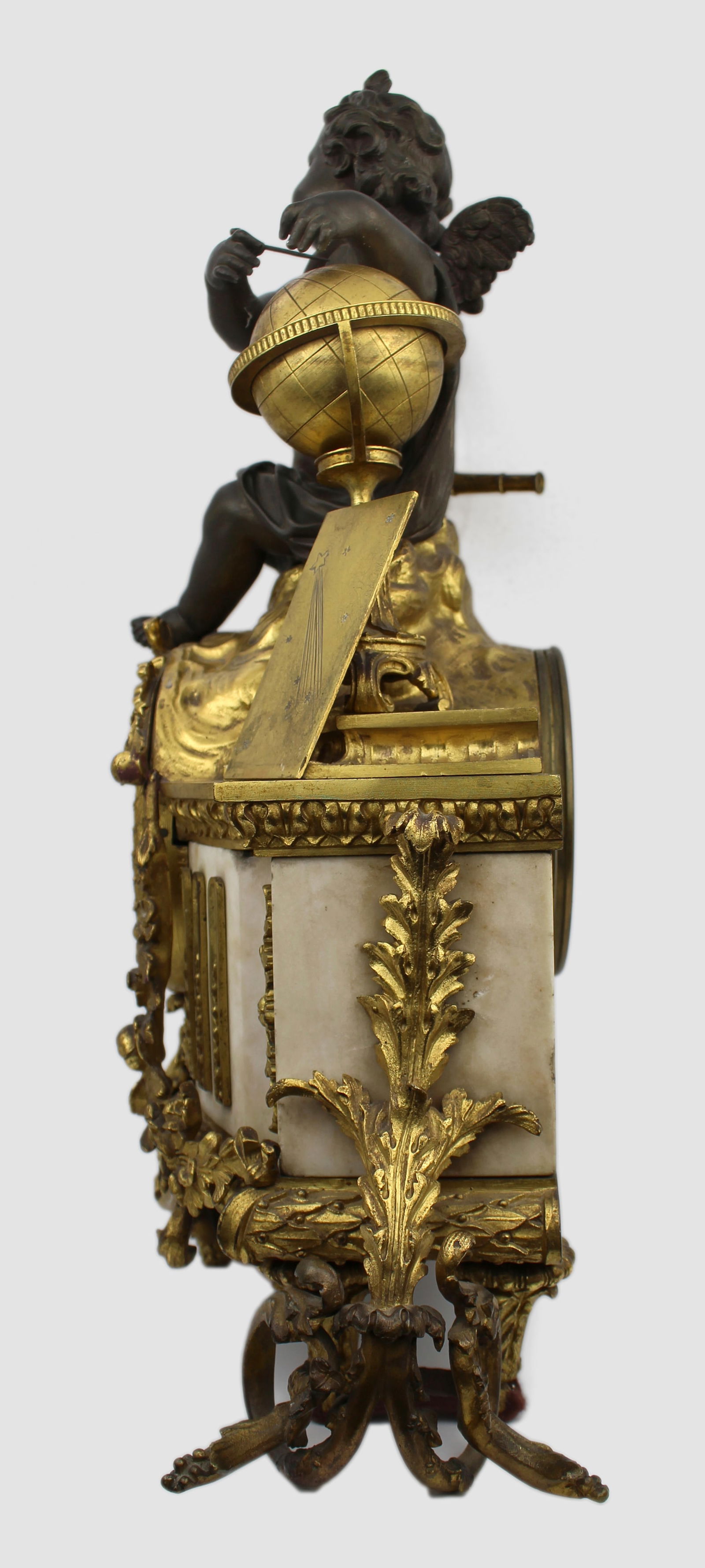 Fine 19th Century French Ormolu & Bronze Mantel Clock - 5