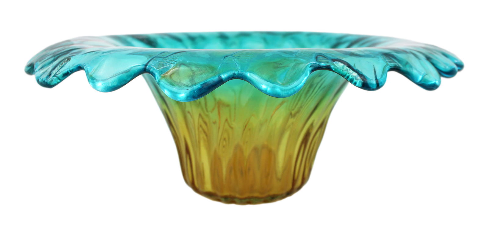 Large Murano Art Glass Centrepiece Bowl - 5