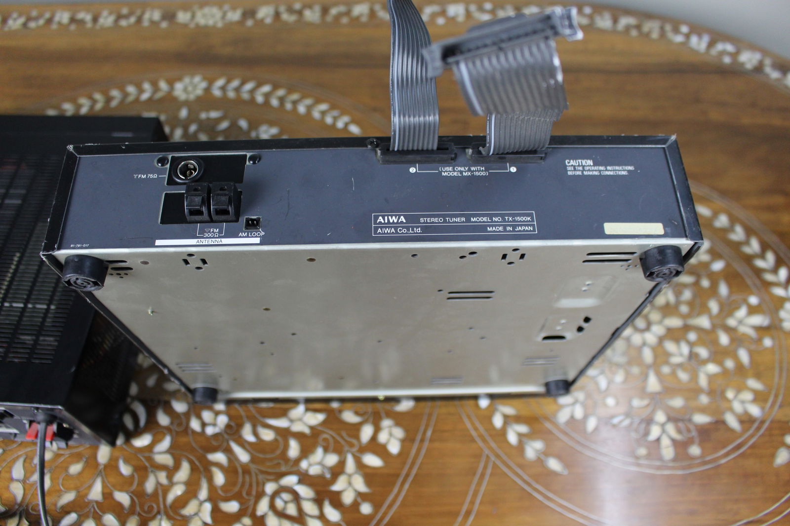 AIWA MX-1500K Amplifier & TX-1500K Quartz Digital Tuner – Vintage Japanese Hi-Fi - 12