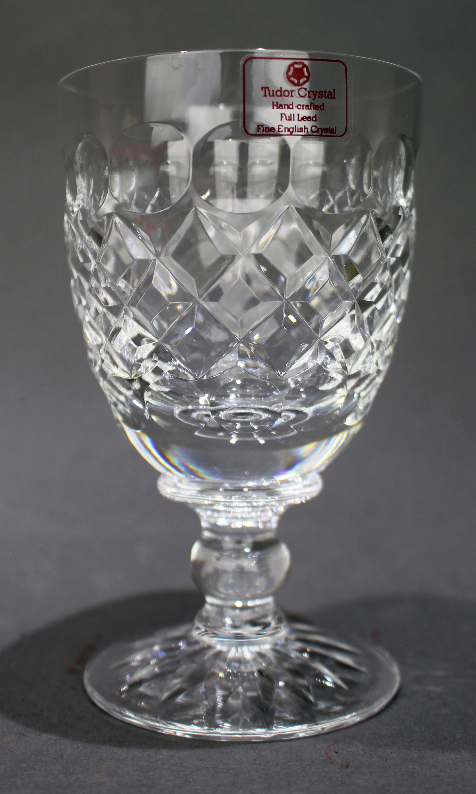 Set of 6 Tudor Crystal ""Beaufort"" Wine Glasses - 2