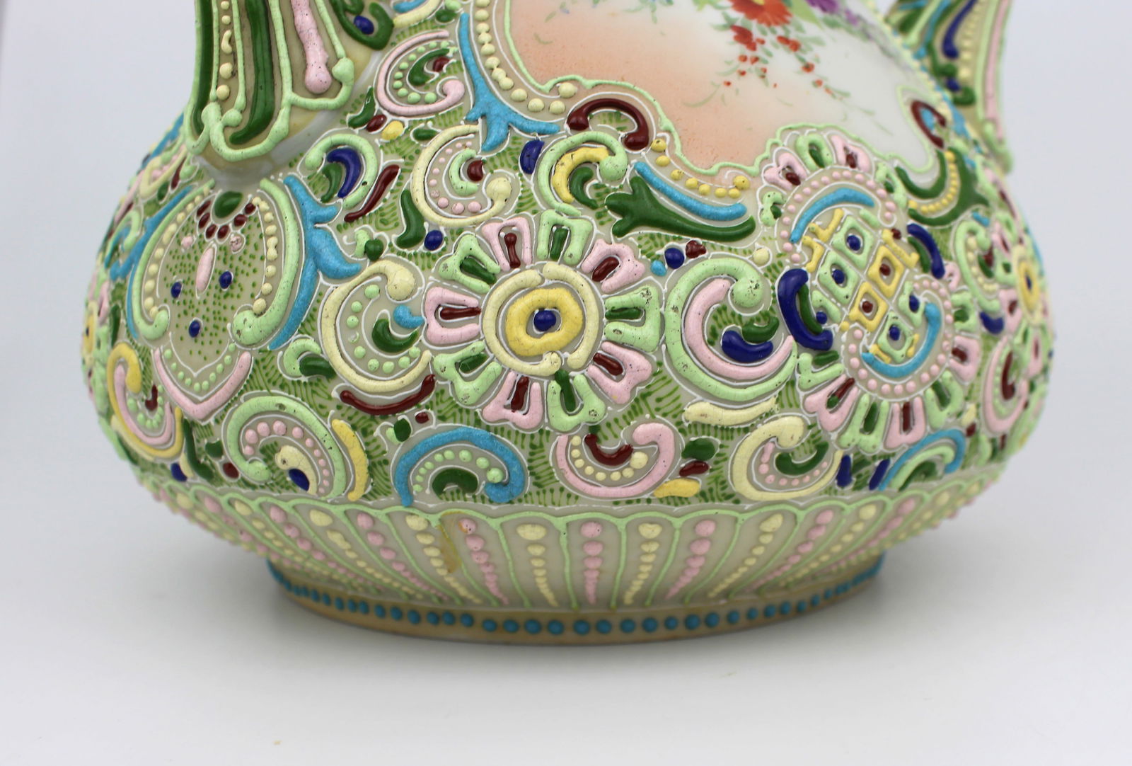 Highly Decorative French Enamelled Vase, Attributed to Samson of Paris, c.1880 - 10