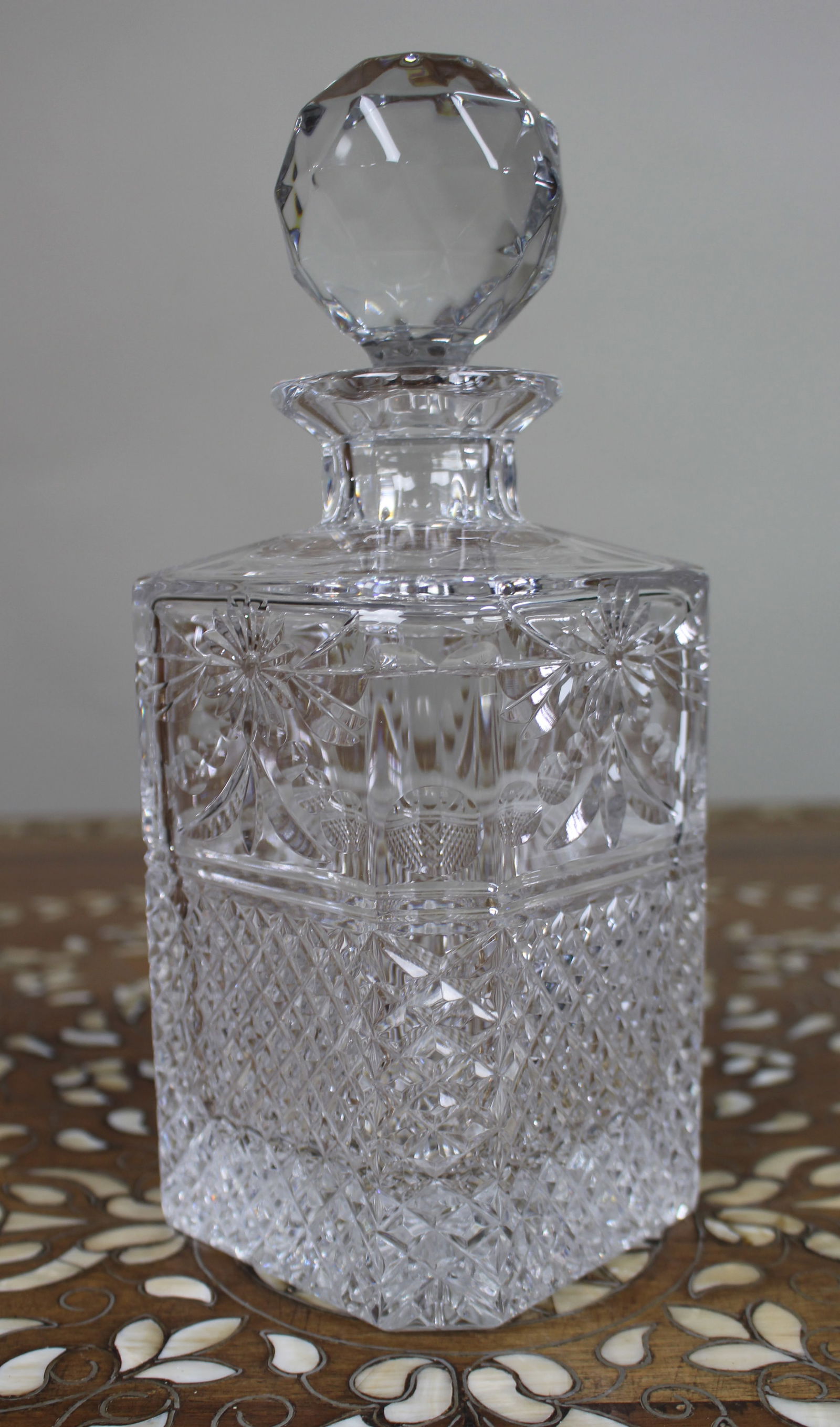 Stuart Beaconsfield Cut Spirit Decanter - 2