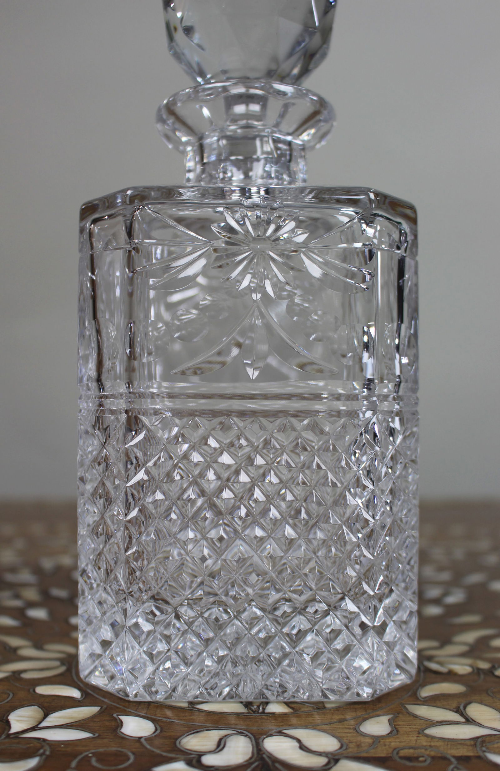 Stuart Beaconsfield Cut Spirit Decanter - 4