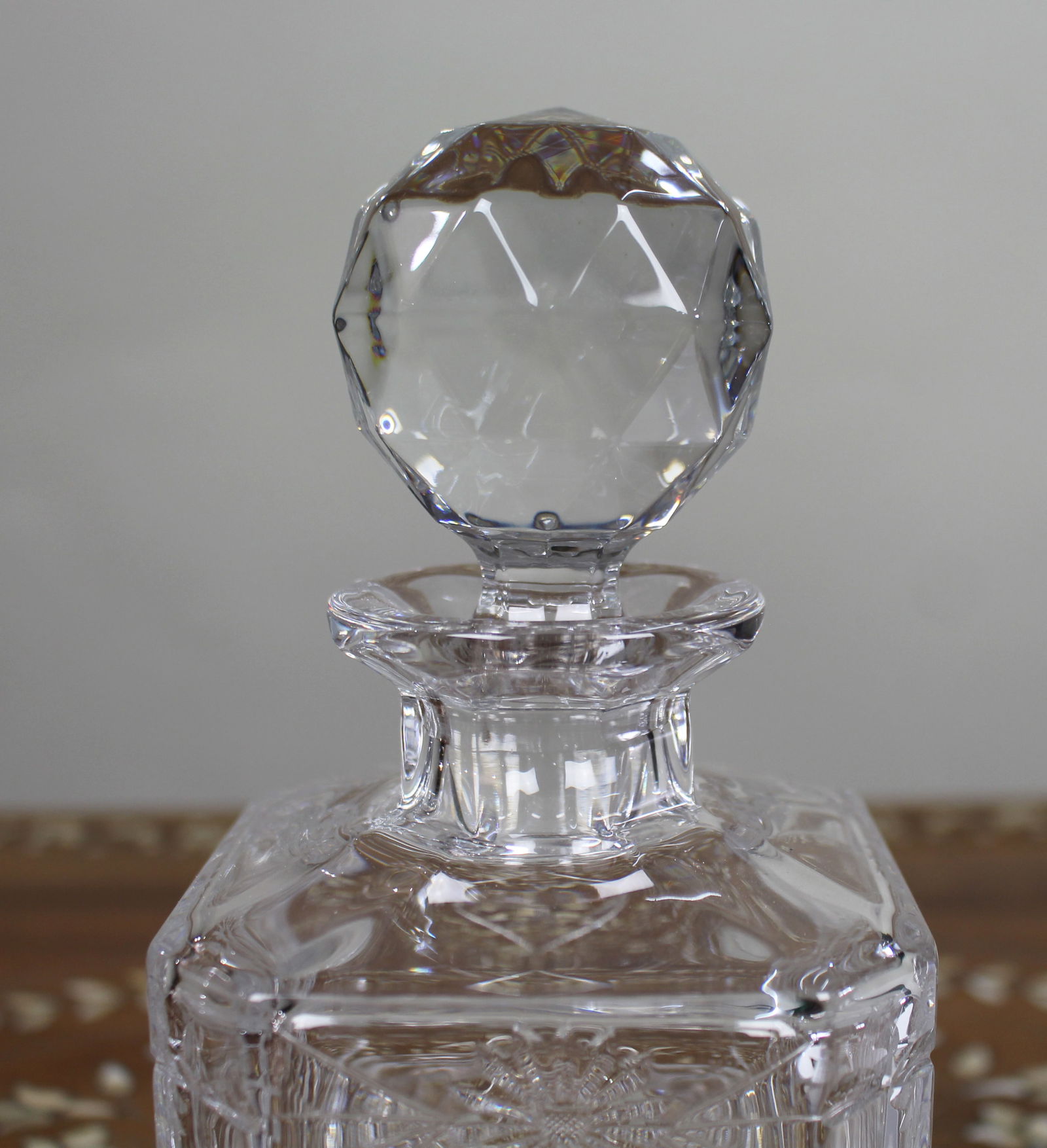 Stuart Beaconsfield Cut Spirit Decanter - 5