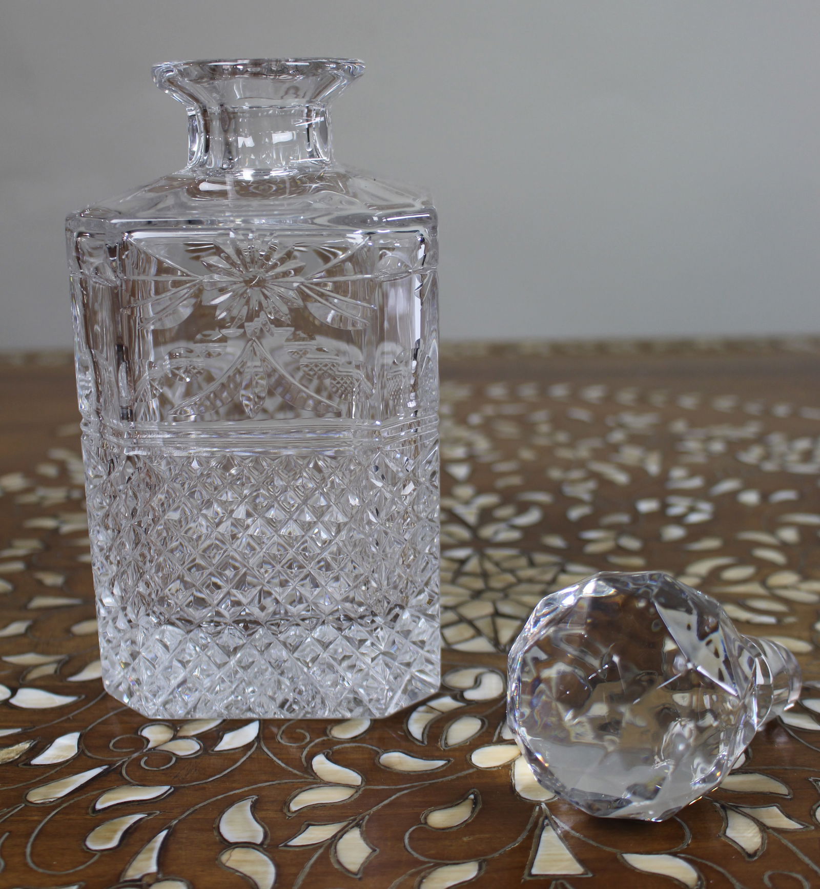 Stuart Beaconsfield Cut Spirit Decanter - 6