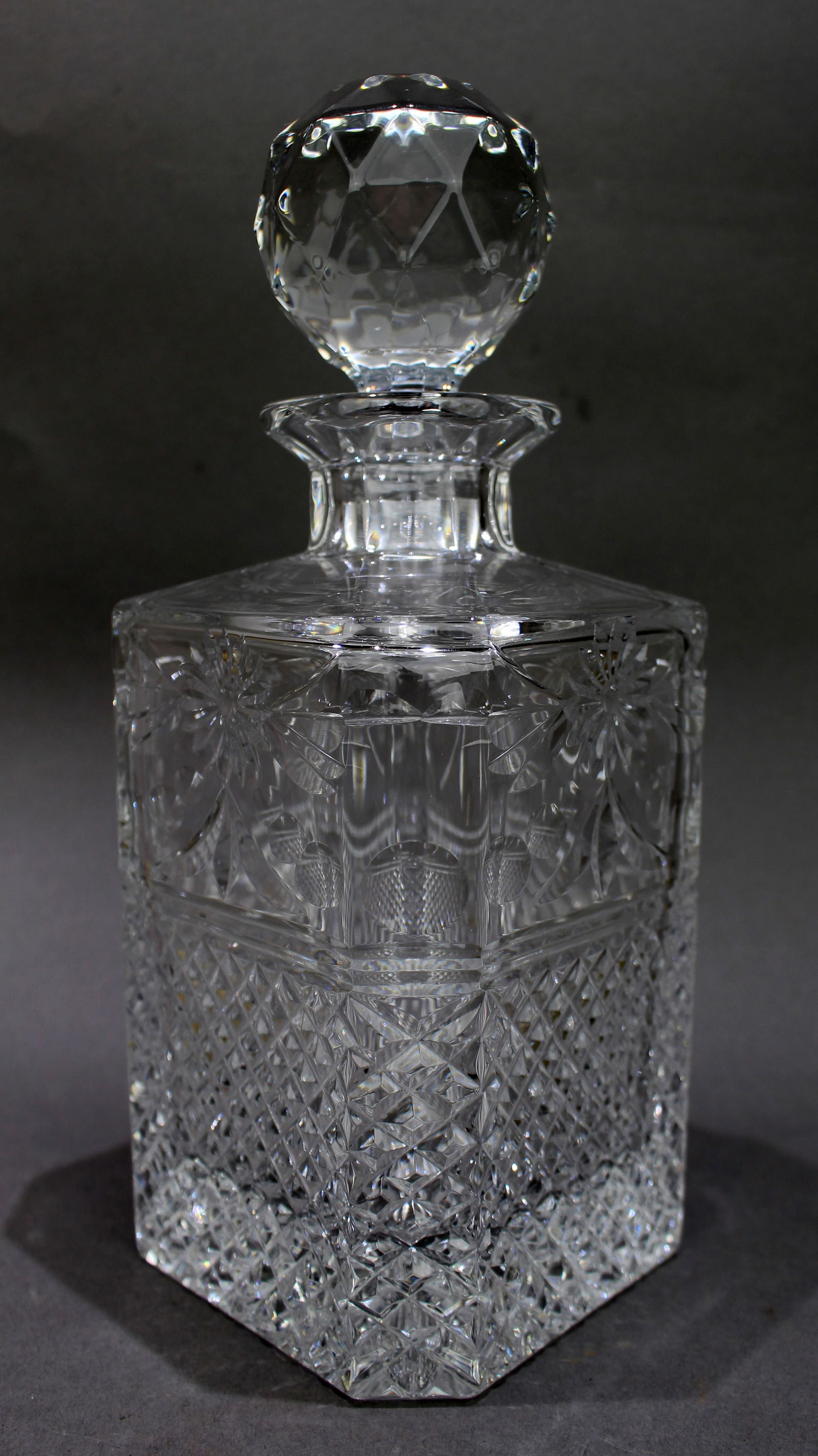 Stuart Beaconsfield Cut Spirit Decanter - 9