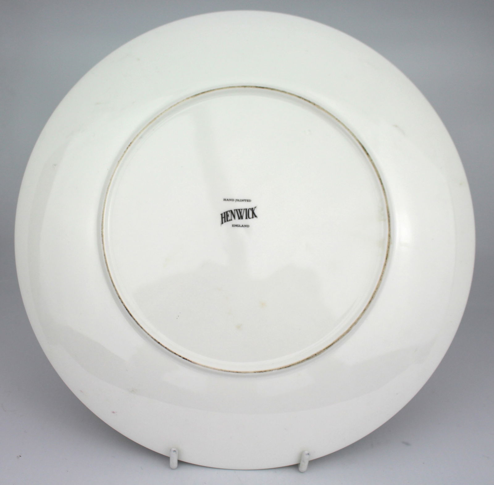 Hand Painted Landscape Henwick Cabinet Plate by J Smith - 2